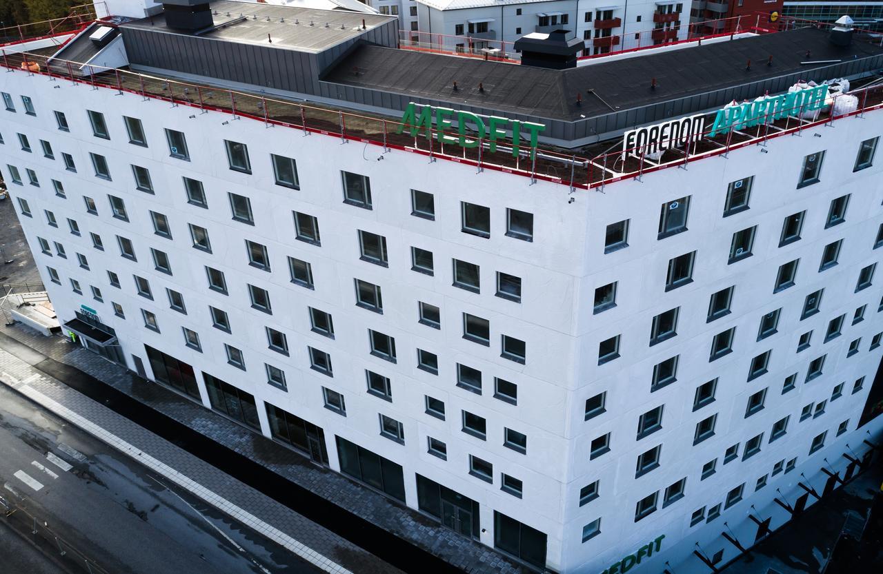 Forenom Hotel Flemingsberg - 10Min From Aelvsjoe Huddinge Eksteriør bilde